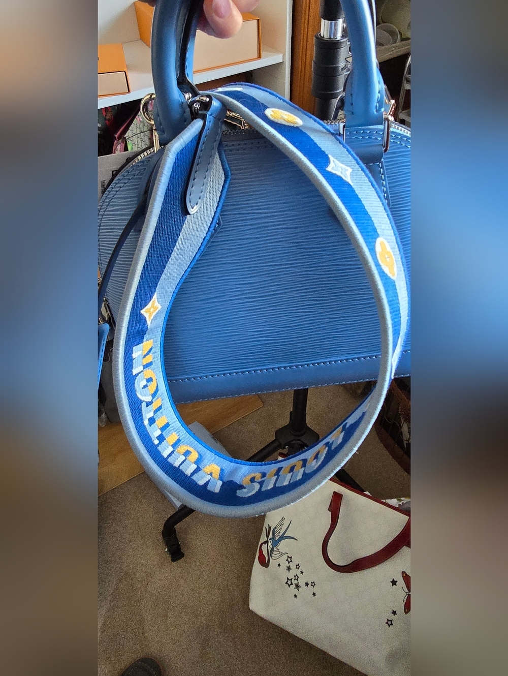 🛑SOLD🛑 LV BLUE EPI BB ALMA - Picture 5 of 6